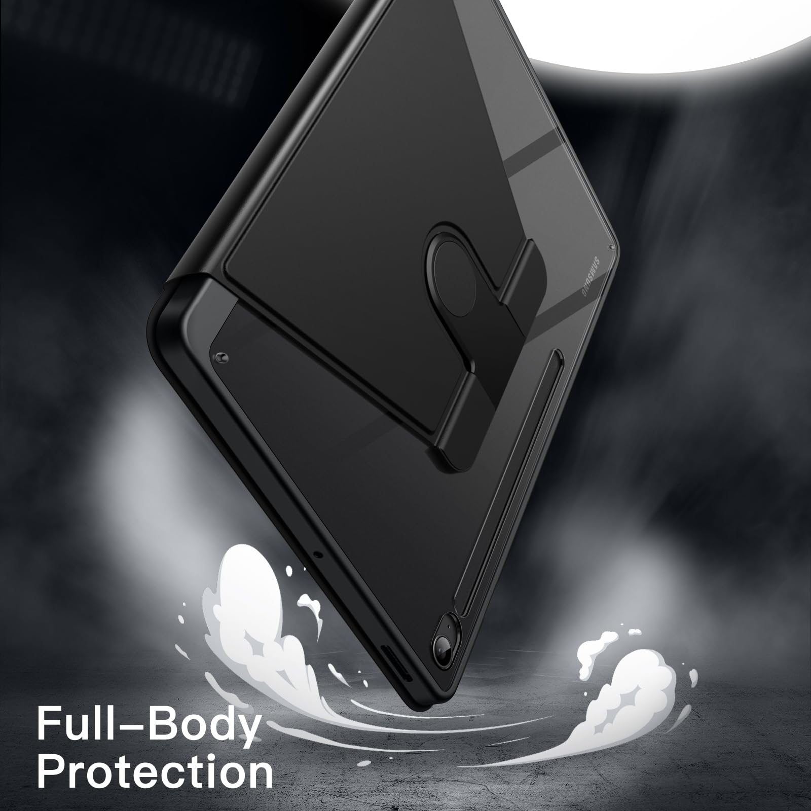 JETech Rotating Case for Samsung Galaxy Tab S10 FE Plus/S10 FE+ 13.1-Inch