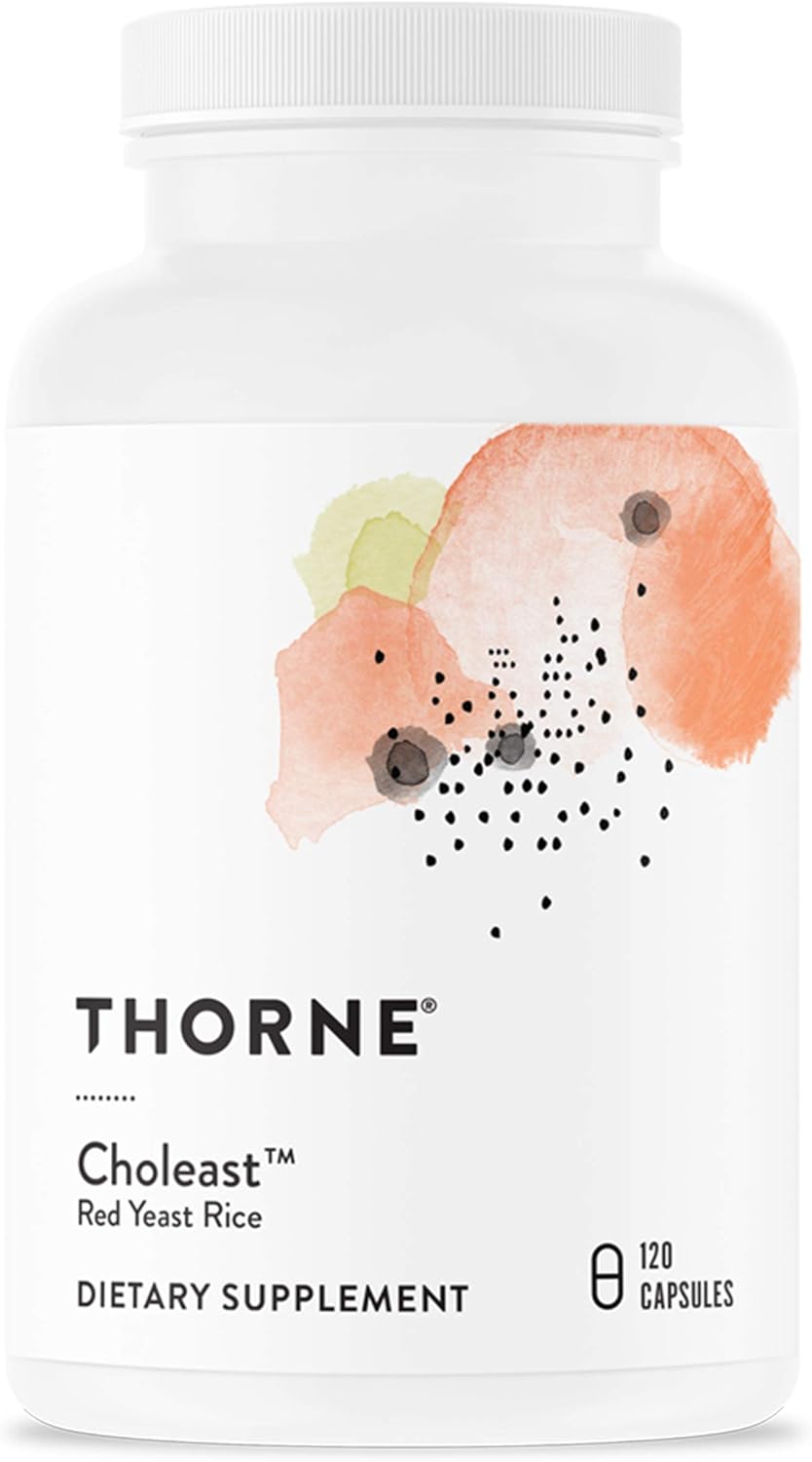 Thorne Research - Choleast - Red Rice Yeast Extract with CoQ10-120 Capsules: Health & Personal Care