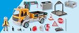 Playmobil Action Heroes Construction Lorry with Crane view 4