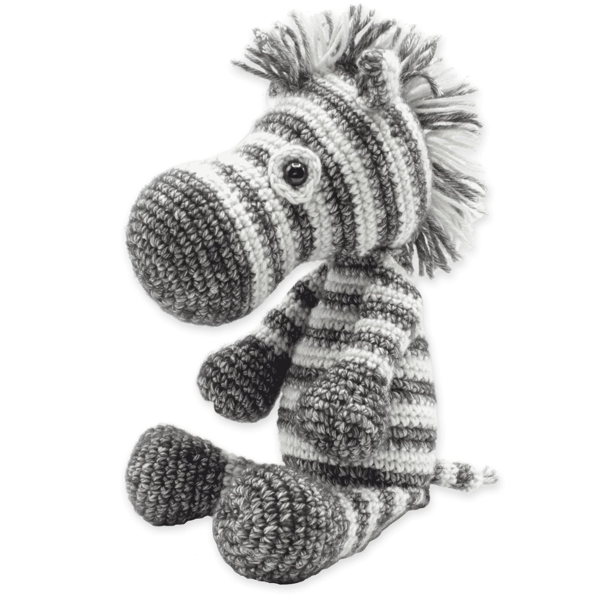 Hardy Craft Hardy CraftHC-40CK02 Dirk Zebra Crochet Kit, Multi Colour