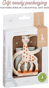 Sophie la Girafe Teething Ring 100% Natural Rubber Phthalate-free Gift Box view 6
