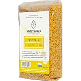Geusi Vounou Yellow Split Peas, Mediterranean Dried Legumes, 500g