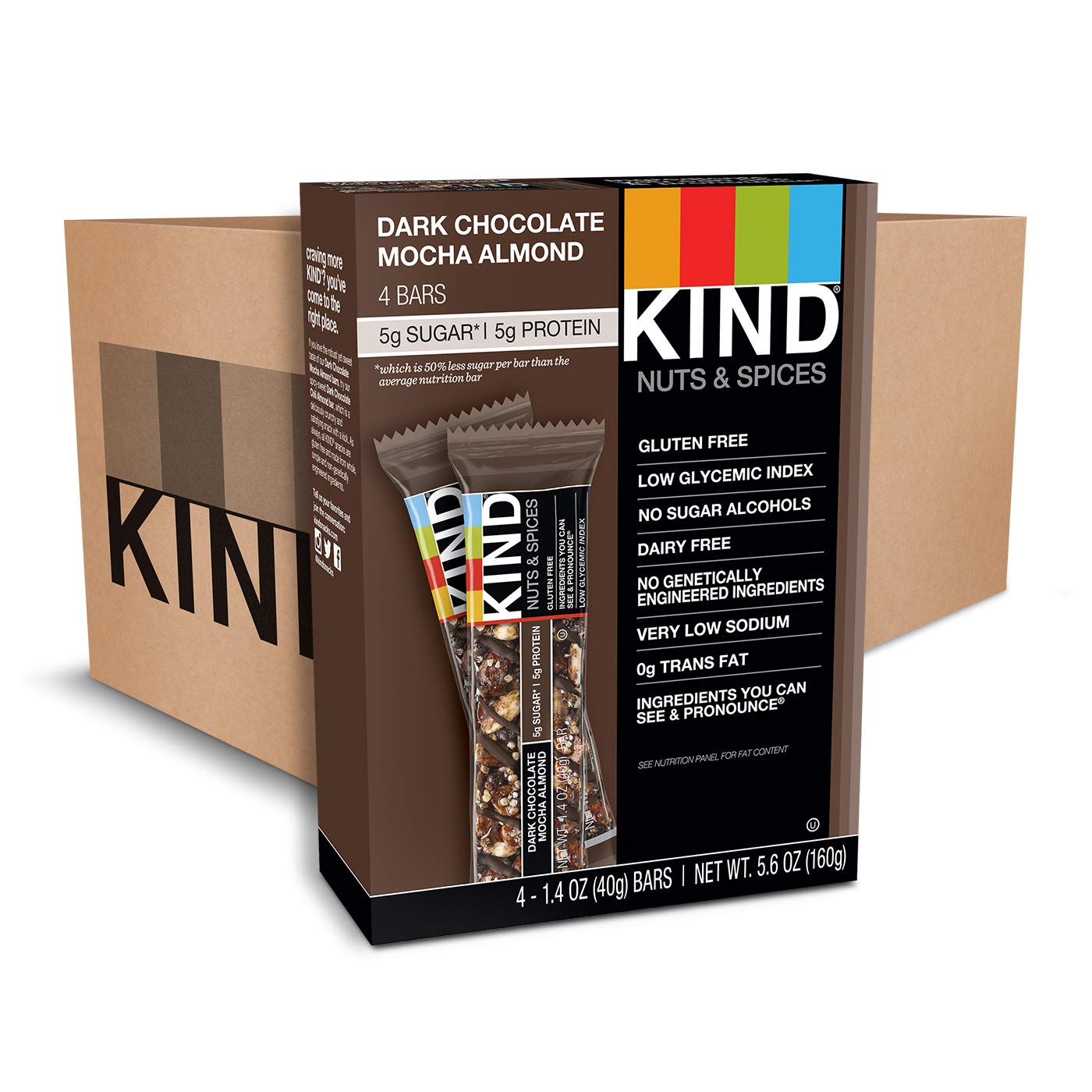 KIND Bars, Cranberry Almond + Antioxidants with Macadamia