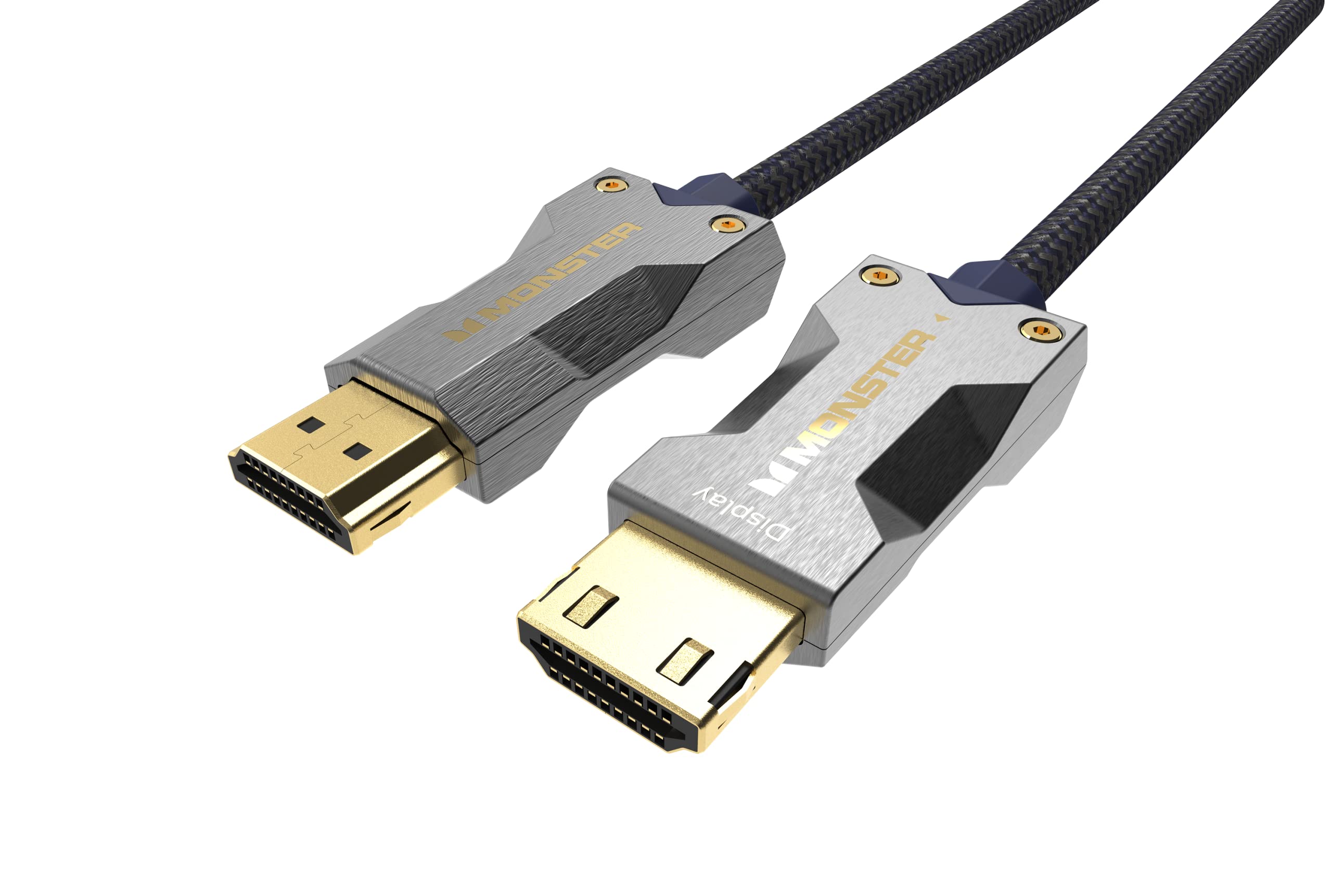 Monster M3000 HDMI Cable 15m, HDMI Cable 8K, AOC Certified Premium 2.1 Cable, Ultra High Speed HDMI Cable 48Gbps, 8K@60Hz, 4K@120Hz, HDR, eArc, Gold Connectors, TV Cable, Compatible with PS4/PS5/Xbox