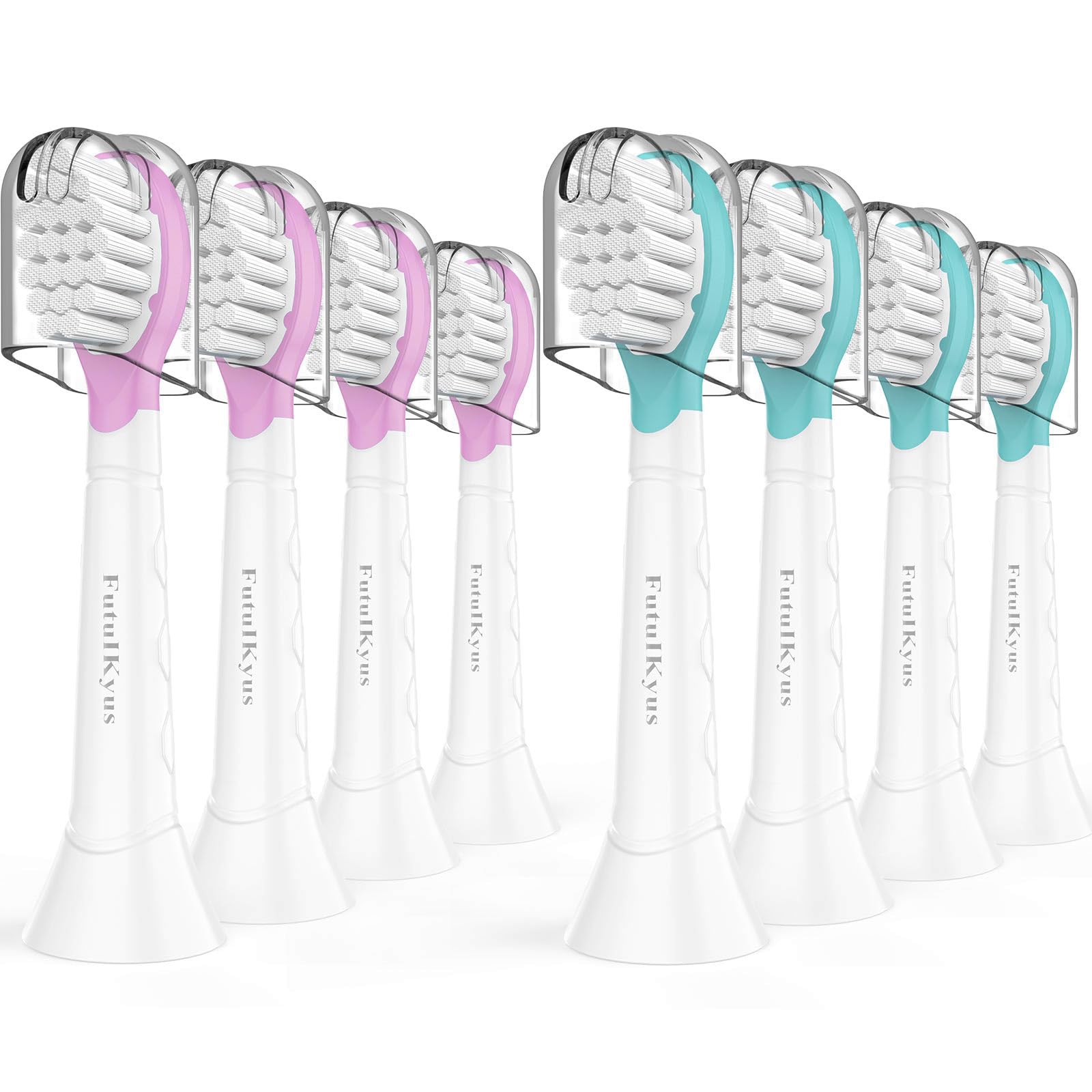 Photo 1 of ***SEE CLERK COMMENTS*** Kids Replacement Heads for Philips Sonicare: 3+ Years Old Children Soft Electric Toothbrush Compact Child Brush Head for Boys Girls, Pink & Blue 8 Pack