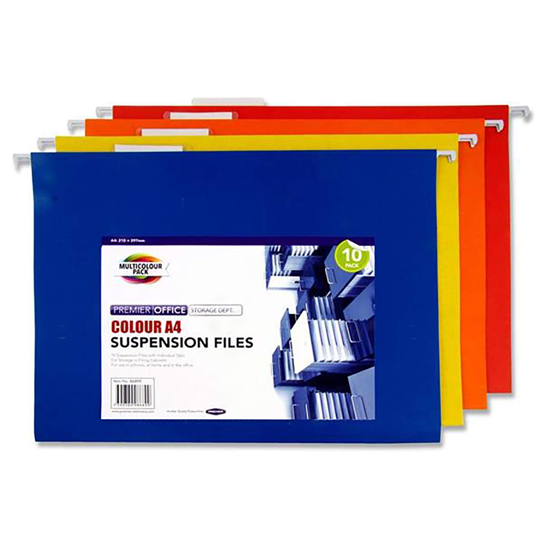 Premier Stationery A4 Coloured Suspension File A2886899