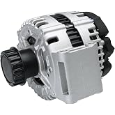 KALANBAY 0121715009 Alternator For Volvo XC60 10-16, XC90 07-14, S60 11-16, S80 07-15, V60 15-16, V70 08-10, 12V 180A Counterclockwise Decoupler Pulley