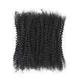 16 Inch Afro Kinky Curly Human Hair Bulk For