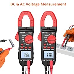 Proster Digital Clamp Meter TRMS 600A AC Current