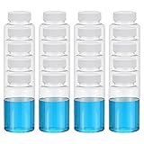 PATIKIL 20 Pcs 250ml Reagent Bottles, PET Wide