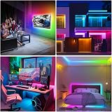 Daymeet Daymeet TV LED Backlights 5M RGB 16M colors 55-85 inch with APP Remote view 6