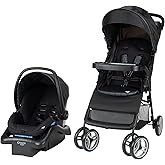 Cosco Kids™ Lift & Stroll™ Travel System – Lightweight Stroller & Infant Car Seat (Included), One-Hand Fold, QuickClick® Conn
