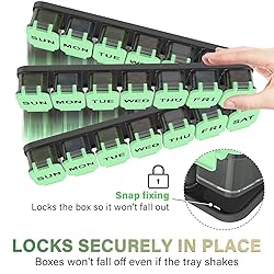 Extra Large Weekly Pill Organizer - XL Vitamin
