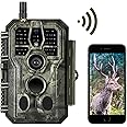 BLAZEVIDEO 48MP 1296P WiFi Trail & Game Camera with 0.1s Trigger Speed No Glow Night Vision Motion Activated IP66 Waterproof Wireless Hunting Cam with App for Wildlife Hunting, Yard Security