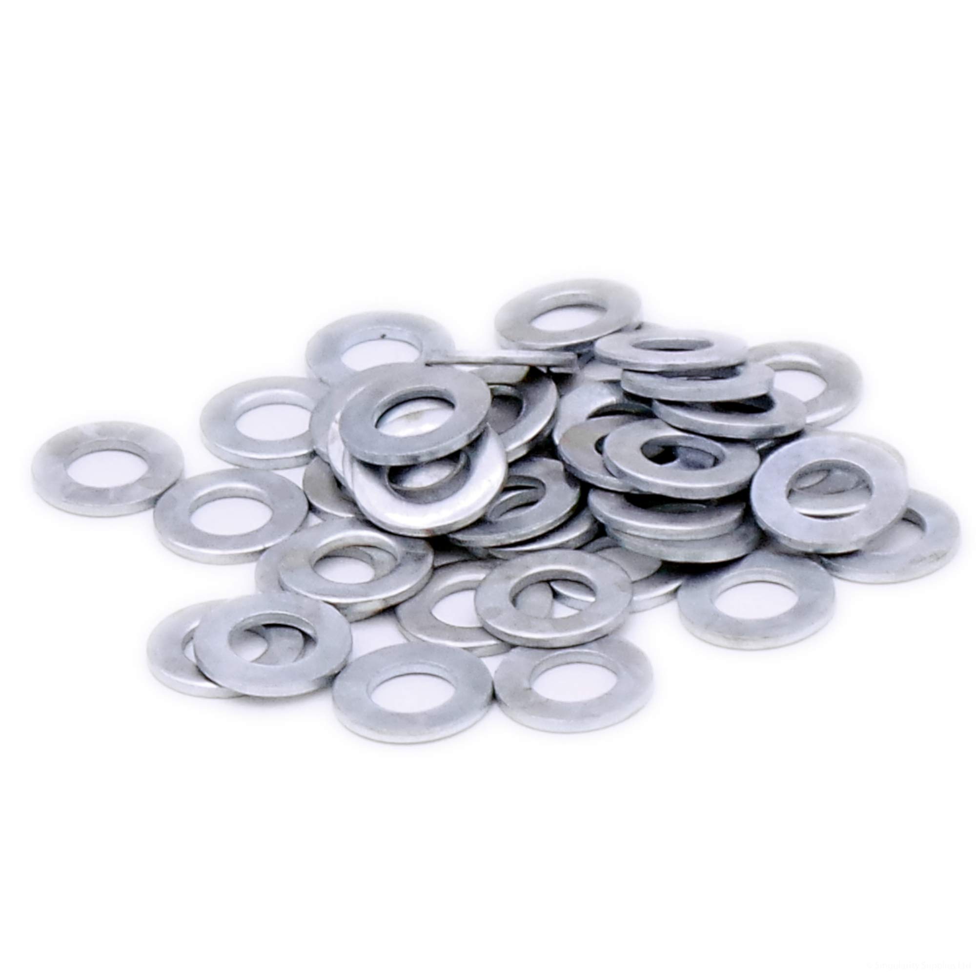 M5 (5mm) Flat Washer (Form A) - Steel (Pack of 40)