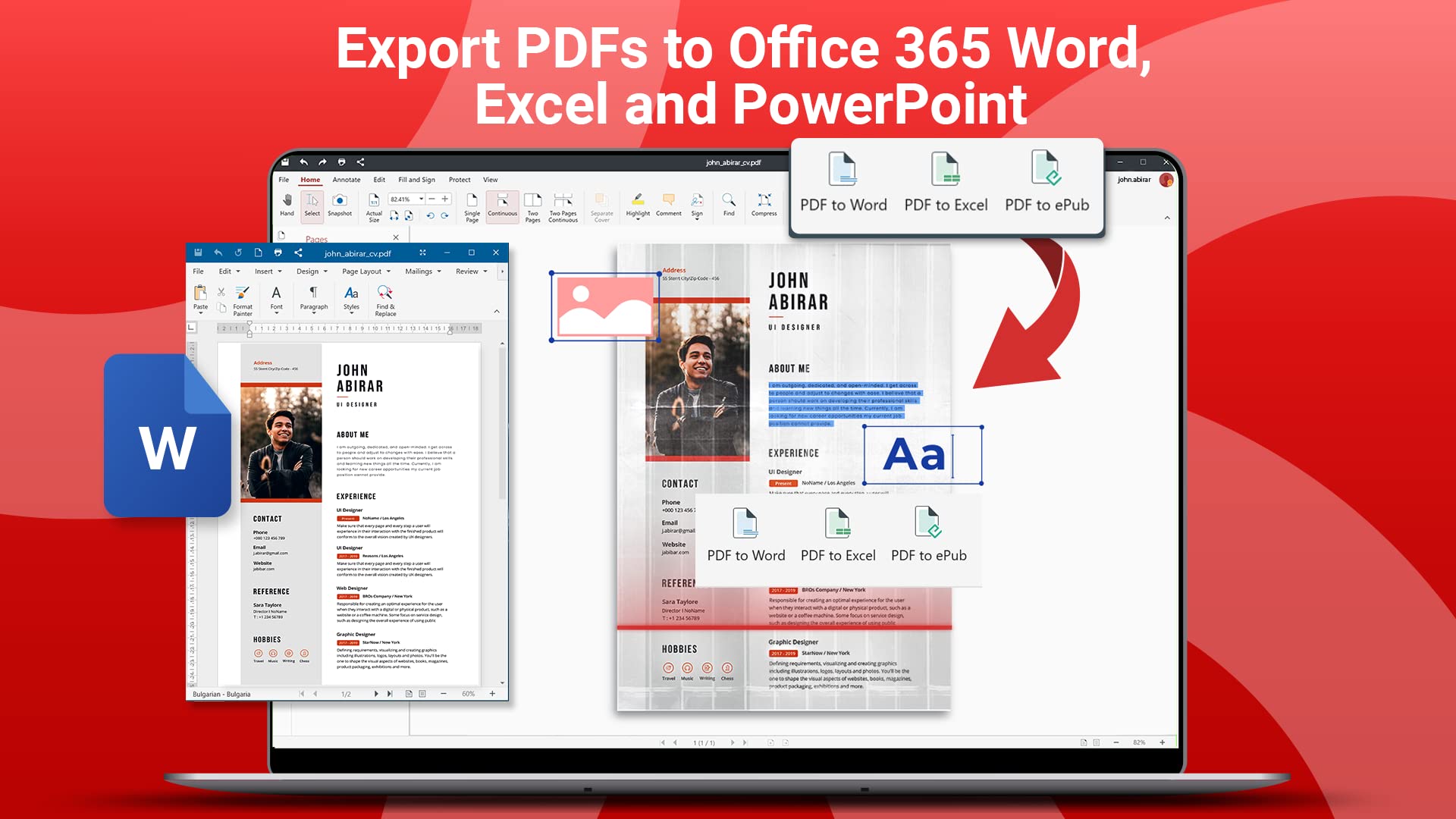 PDF Extra Lifetime - Professional PDF Editor - Best Adobe Acrobat Pro Alternative - Lifetime License for Windows PC