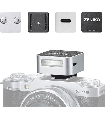 Amazon.com : Zeniko ZF04 Lightweight On-Camera Flash,Mini Flash