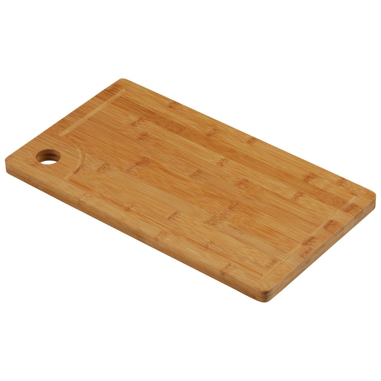 Premier Housewares 1103935 Chopping Board with Handle, 42 x 24 cm - Bamboo, Natural