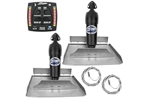 Bennett Complete Kit BOLT Electric Self-Levelling Trim Tab with Indication Control 12x12 inches (BOLT1212)