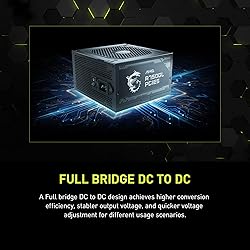 MSI MAG A750GL PCIE 5.1 & ATX 3.1 Gaming Power