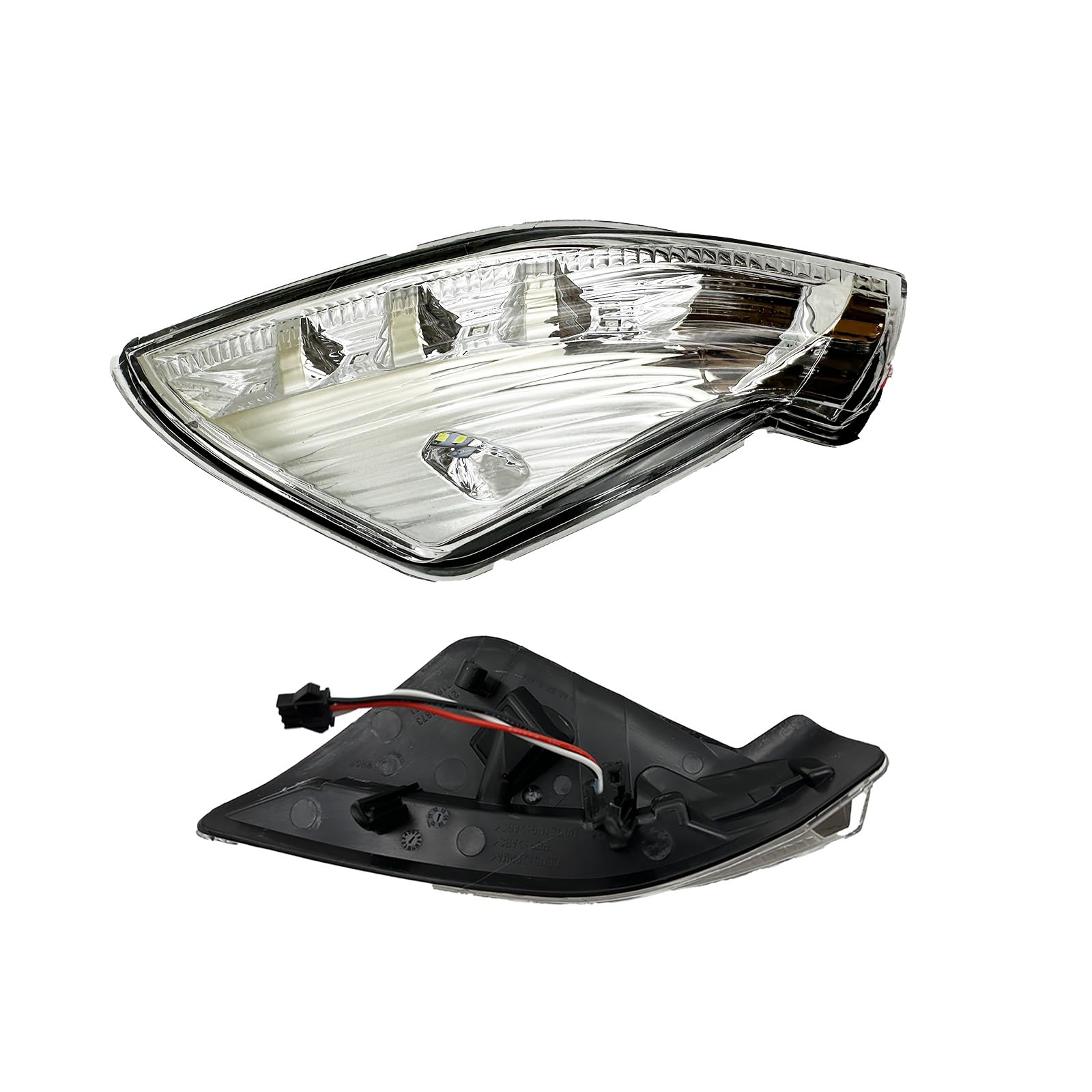 Photo 1 of LAUBDGIE Passenger Right Side LED Rearview Mirror Turn Signal Lamp Compatible with Buick Lacrosse 2009-2015 20760212 Q0EWOTCZNA