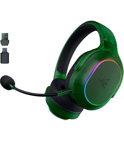 ヘッドホン Razer Barracuda X Chroma Green Amazon.com: Razer Barracuda X Chroma Wireless Gaming Headset: 2.4