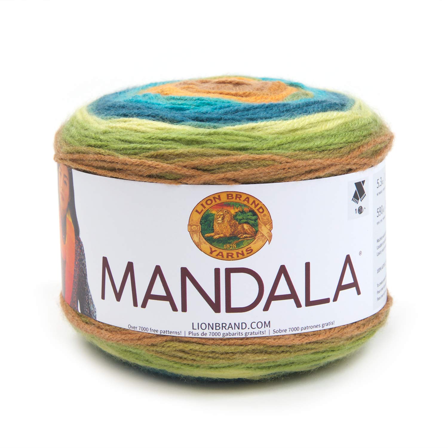 Lion Brand Yarn 525 228 Mandala Yarn Kelpie