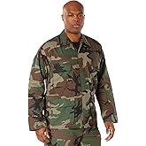 Rothco Rip-Stop BDU Shirt - Durable Uniform Essential in 100% Cotton Rip Stop