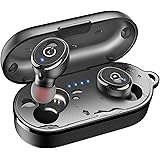 TOZO T10 Bluetooth 5.3 Wireless Earbuds with Wireless Charging Case IPX8 Waterproof Stereo Headphones in Ear Built in Mic Hea