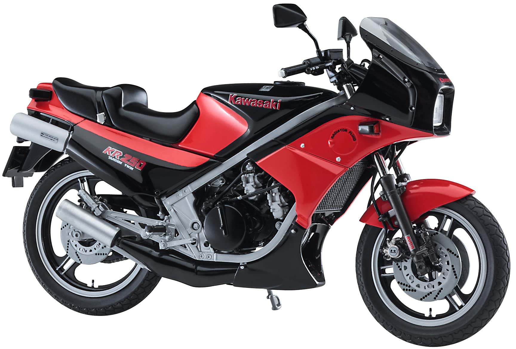 Hasegawa 1:12 Kawasaki KR250 (KR250A) Black