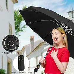 ZDSSM Compact Travel Umbrella Inverted Reverse
