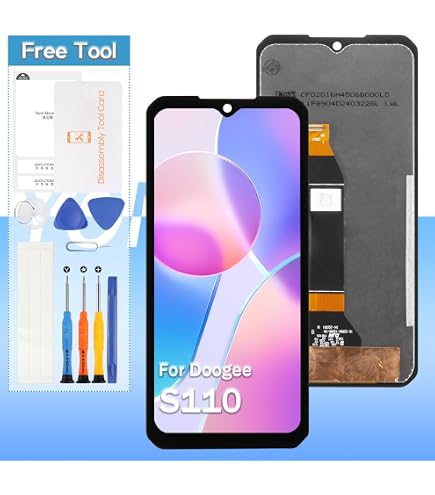 Écran LCD Tactile De Rechange Pour DOOGEE S100 Pro - Assemblage Complet Avec Outils