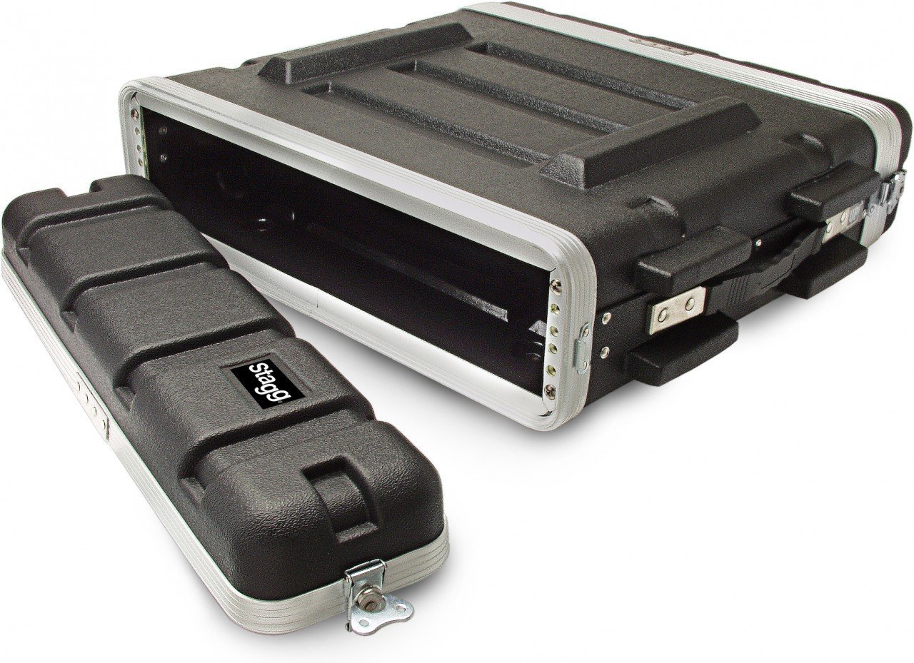 Stagg ABS-2U ABS Rack Case - 2 Units