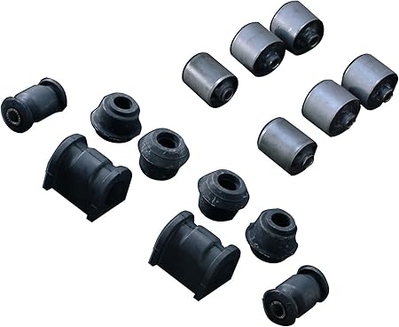 Amazon Monster Sport サスペンションブッシュセット スタビ径24mm アルトワークス ワゴンr セルボモード他用 24m ショックアブソーバー用ブッシュ 車 バイク