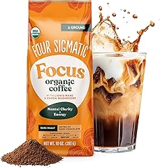 Four Sigmatic Organic Lion's Mane Ground Coffee, 10 OZ