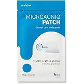 le dalcom Korean Micro-darts Patch, Early Stage Blemish Patches, Acne Care, Salicylic Acid, Tea Tree &amp; Cica, Individual Blister Package (6 Patches)