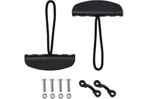 YYST Lot 2 Kayak Carry Handle Pull Handle T-Handle with Cord and Pad Eyes