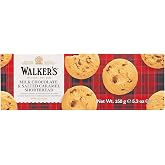 Walker's Shortbread Salted Caramel &amp; Milk Chocolate Chunk Cookies, Pure Butter Shortbread Cookies, 5.3 Ounces