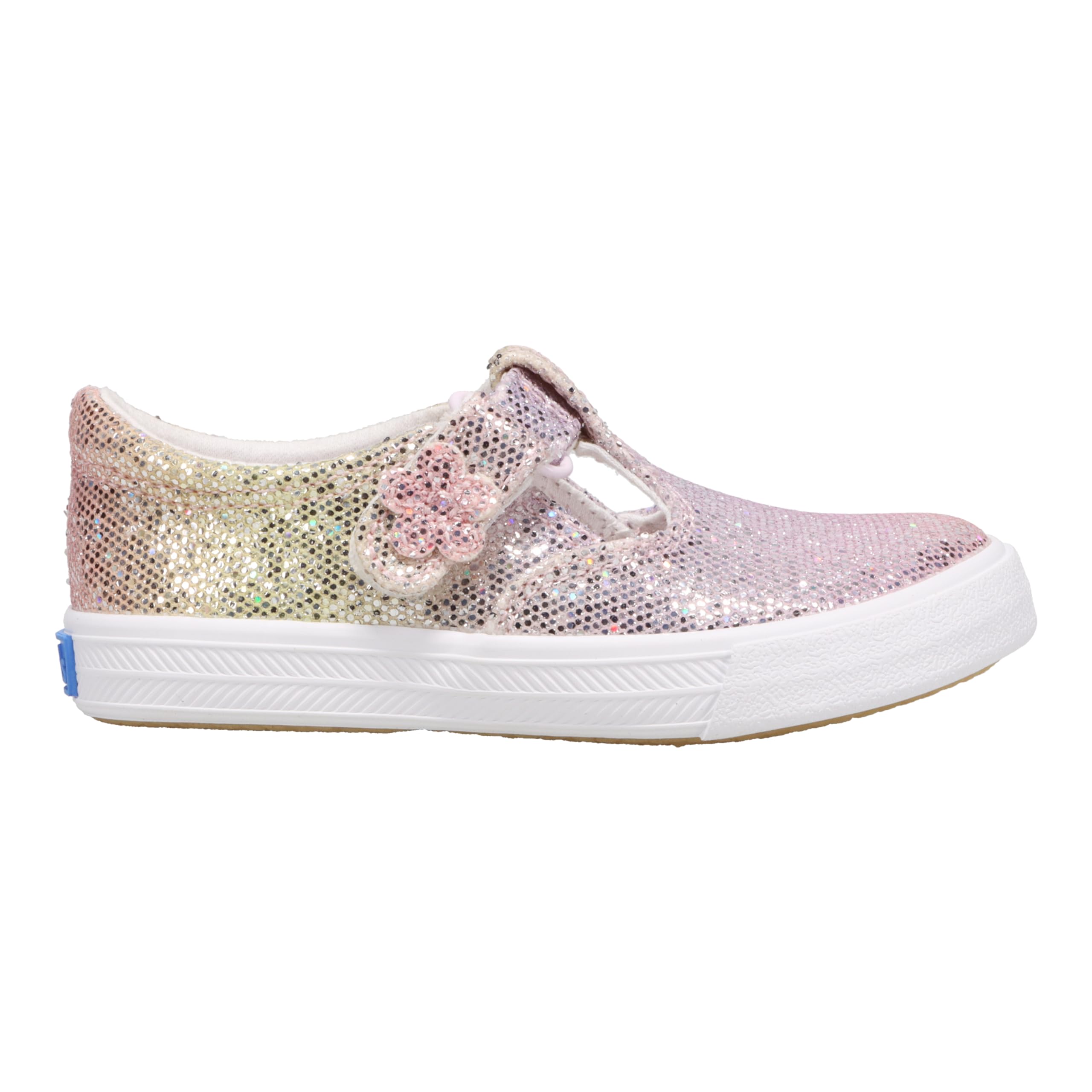 Keds Girls Daphne (Toddler/Little Kid) Sneaker, Pastel Ombre Glitter, 5.5 Image
