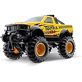 Tonka Steel Classics 4x4 Pickup Truck - Made with Steel & Sturdy Plastic, Yellow Toy Construction Truck, Boys and Girls, Kids, Toddlers, Ages 3+