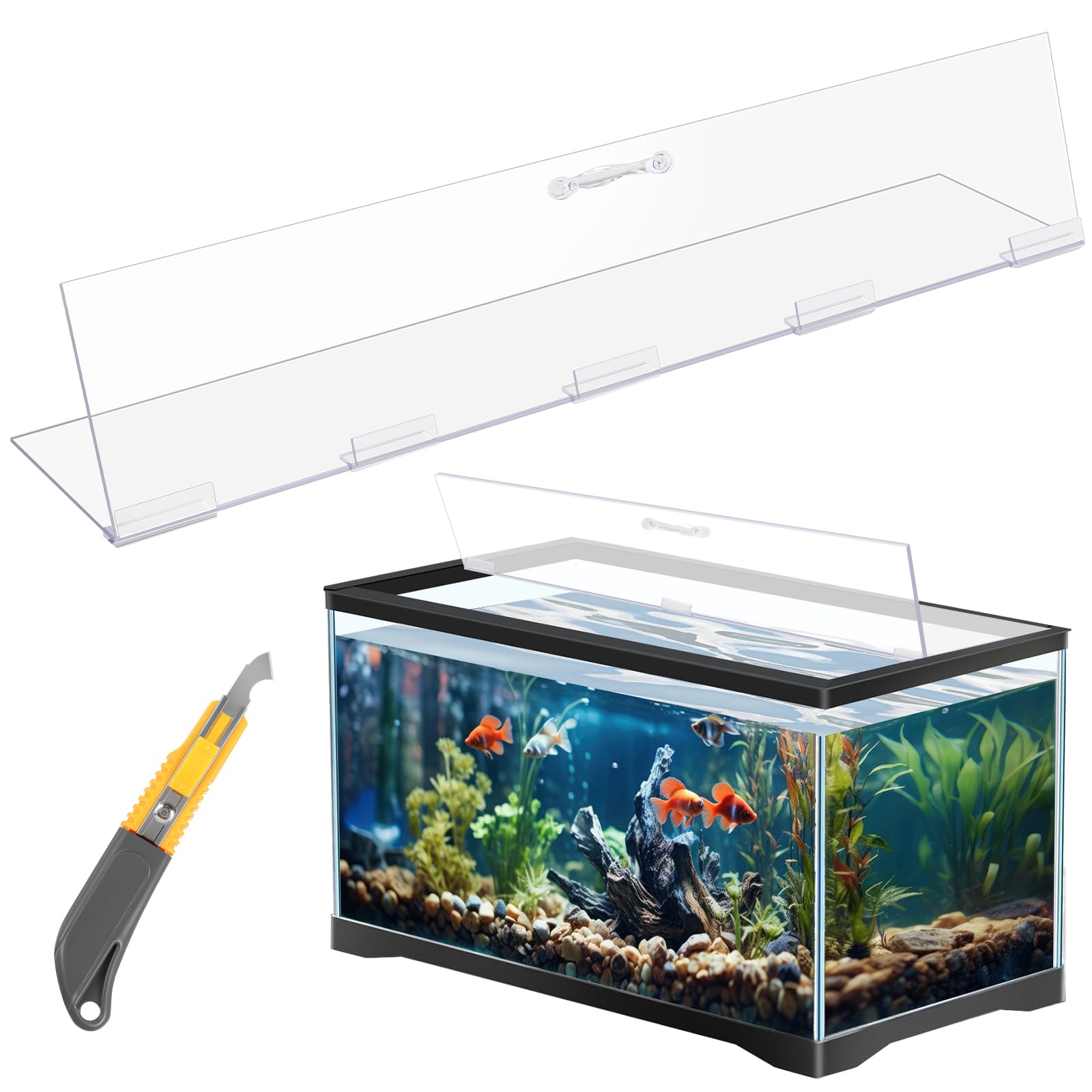 Sieral Aquarium Polycarbonate Canopy Set 35.13 x