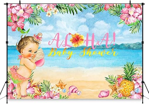 aloha baby banner