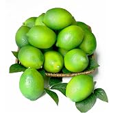 12 Fake Limes Artificial Lemons with 8 Leaves Fake Fruit Lemon Decorations for Kitchen Fake Green Lemons Decorative Fruit Simulation Lifelike Faux Limes for Party Bowl Home Photography Props(Green)