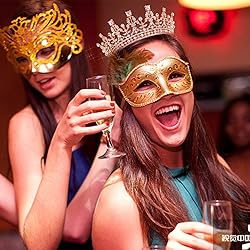 COCIDE Rose Gold Tiara and Crown for Women Birthday