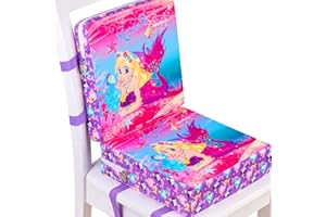 AGSDON Toddler Booster Seat for Dining Table, Portable Increasing Cushion for Girls