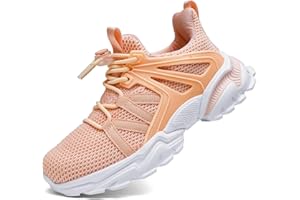 Xingfujie Boys Girls Shoes Kids Sneakers Lightweight Breathable Tennis Athletic Running Shoes for Toddler/Little Kid/Big Kid