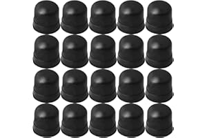 11x11mm Black Trombone Slide Rubber End Tip Bumper Pack of 20