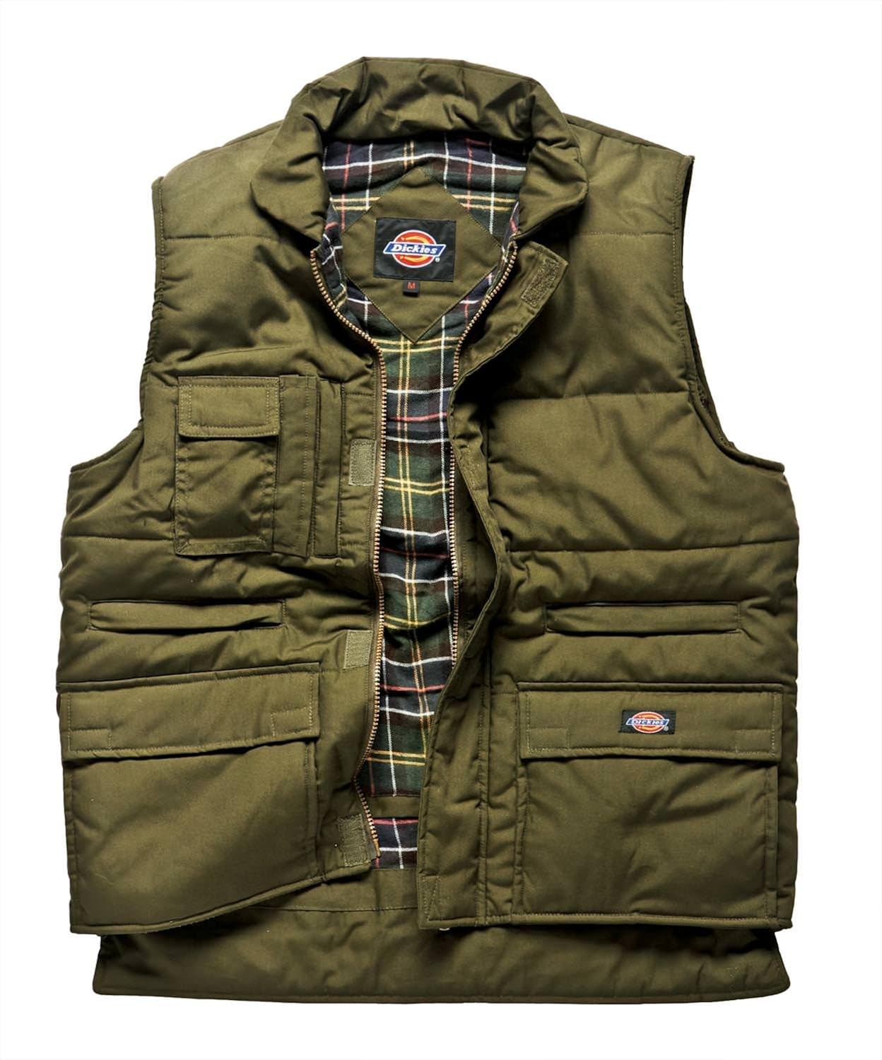 Dickies Professional Combat Bodywarmer Olive Green XL Amazon.co.uk