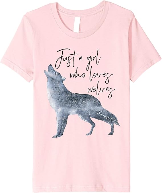 wolf tshirt women