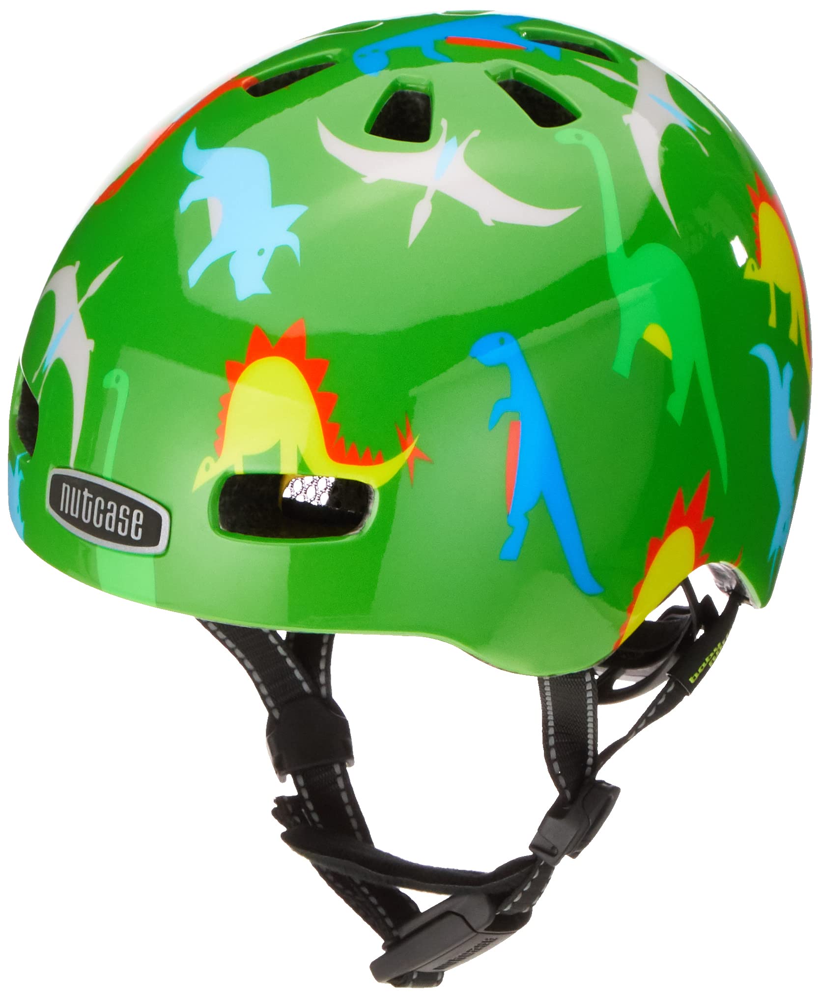 Nutcase Baby Nutty-Dyno Mite Youth Unisex Helmet, Multi-Colour, XXS